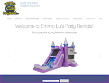 Tablet Screenshot of emmalus.com